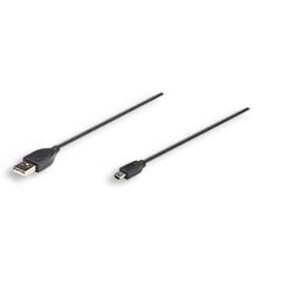 MANHATTAN Cavo USB 2.0 Da A A Micro B – 3 Metri, Bianco, Doppia Schermatura, Per Smartphone, Fotocamere E PC